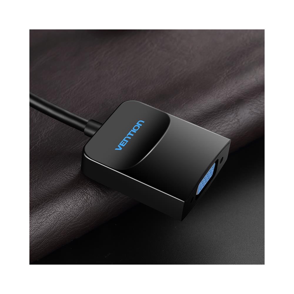 HBFBB cavo e adattatore video 0,15 m DisplayPort VGA (D-Sub) Nero - Foto 2