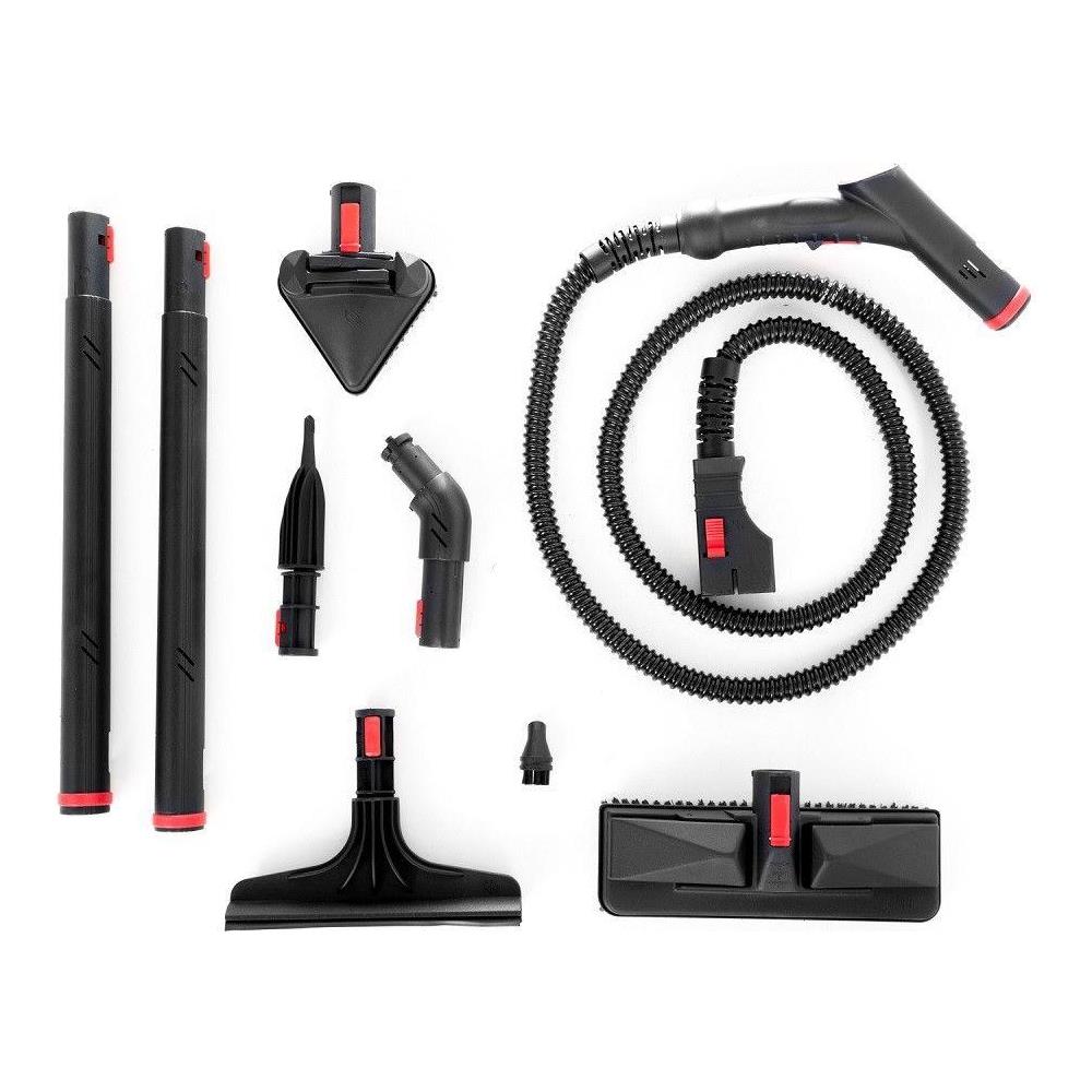 EOLO Pulitore a Vapore GV05 FULL V6 Pulitore Multiuso Kit Pulizia Ferro e Spazzola da Stiro Macchina Pulitrice Vaporetto Professionale Anticalcare LavaPavimenti Vetri Pulitore Divani Tessuti Made in Italy Garanzia 5 anni Efficienza A++ - Foto 2