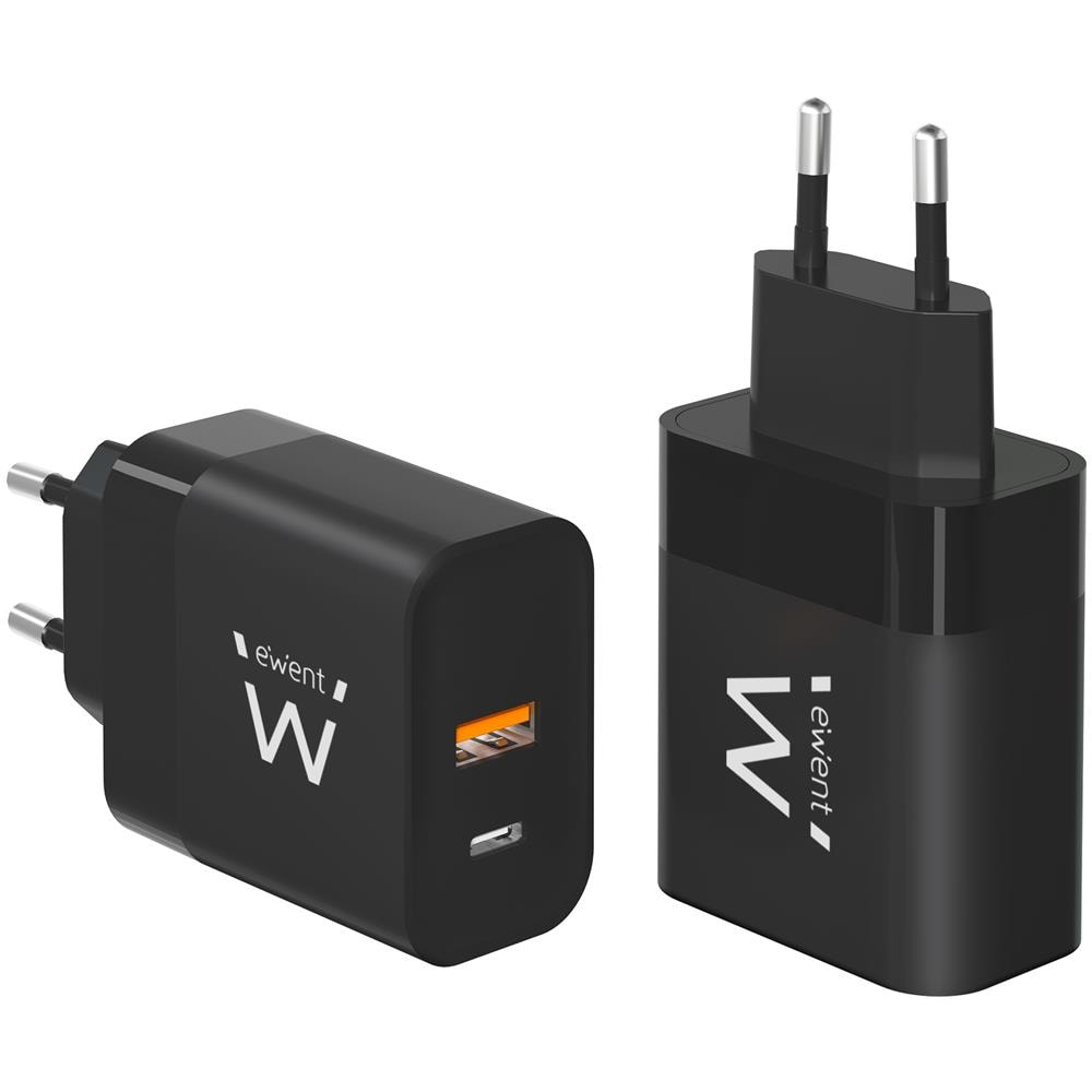 EW1327 Caricabatterie per dispositivi mobili Universale Nero AC Ricarica rapida Interno - Foto 2