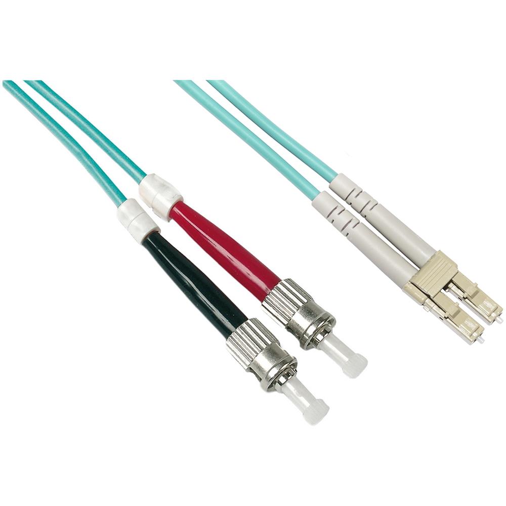 Cavo Fibra Ottica Lc A St Multimode Duplex Om3 50/125 Mt. 10 - Foto 1