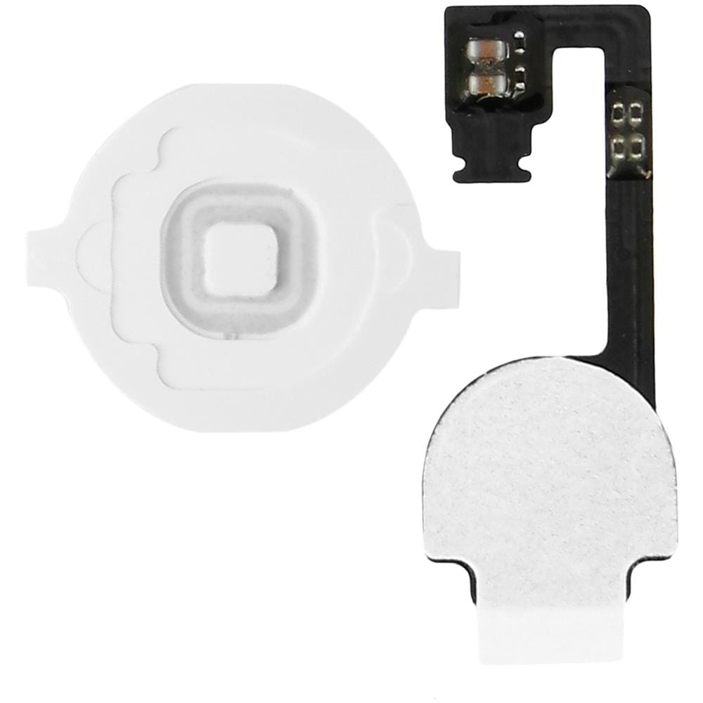 Tasto Principale Home Con Connettore Integrato Per Apple Iphone 4 - Bianco - Foto 2
