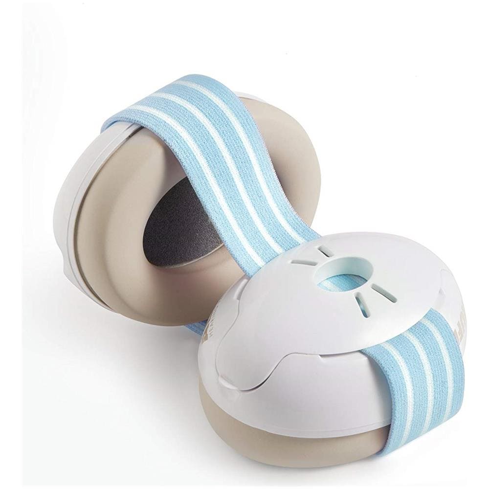 Muffy Baby Earmuff Cuffia Protettiva Con Padiglione Auricolare Per Neonati, Bleu / blanc - Foto 1