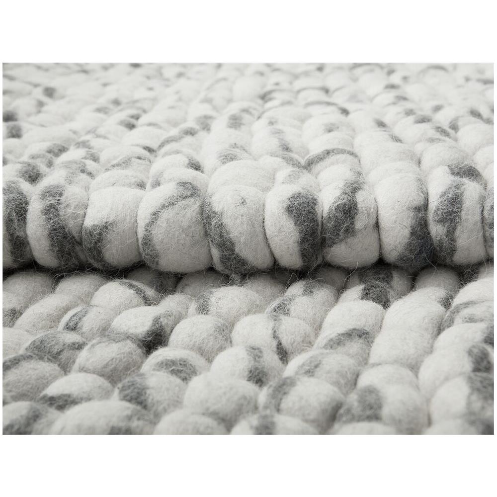 Tappeto Rettangolare Grigio Chiaro 160 X 230 Cm Amdo - Foto 14