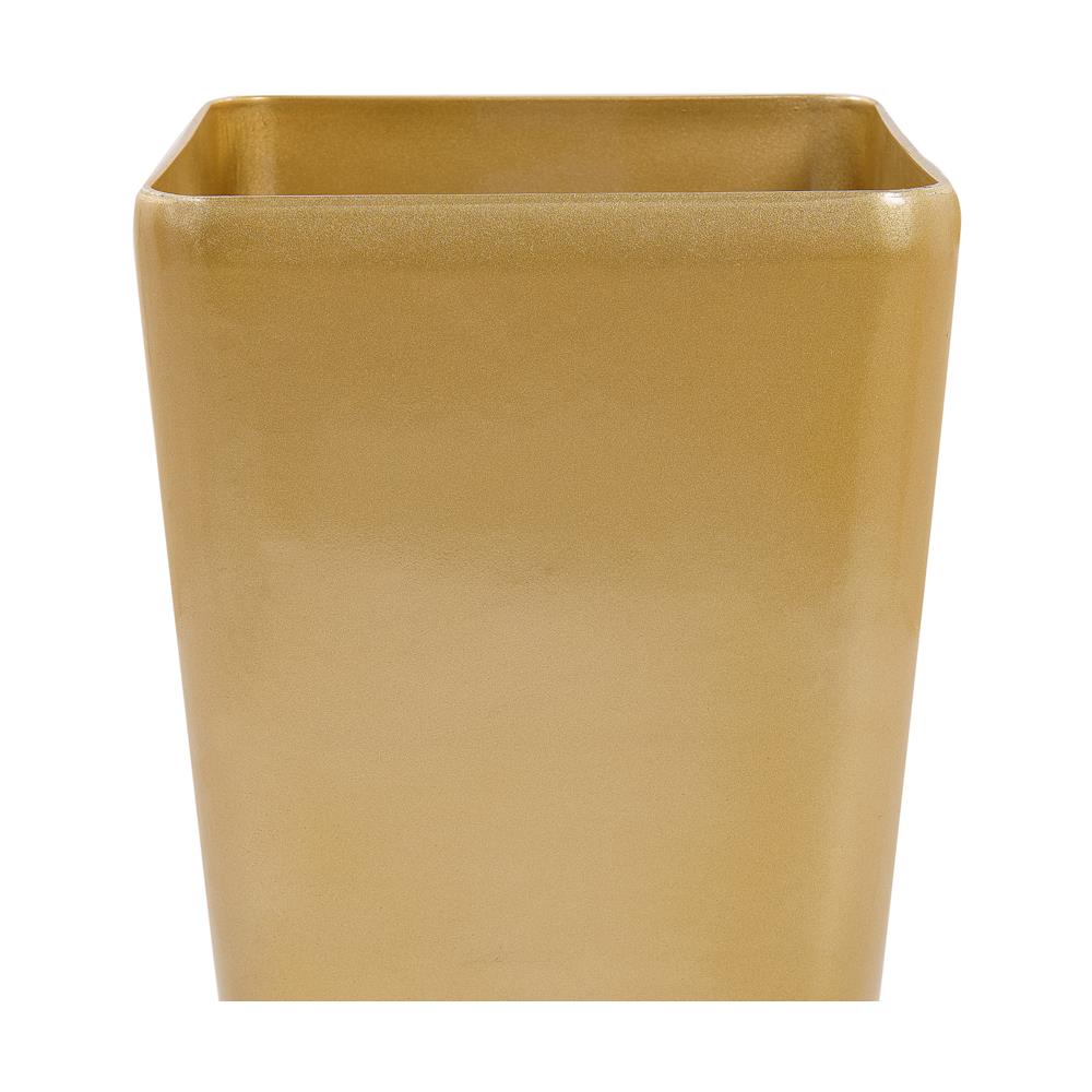 Vaso Da Fiori Quadrato Oro 40 X 40 X 76 Cm Modi - Foto 1