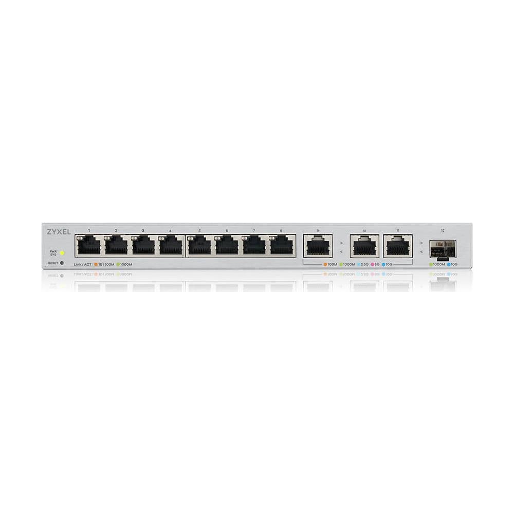 Switch Multi-Gigabit Gestito dal Web a 12 Porte Include 3 Porte 10G / 1 Porta 10G SFP+ Colore Grigio - Foto 2