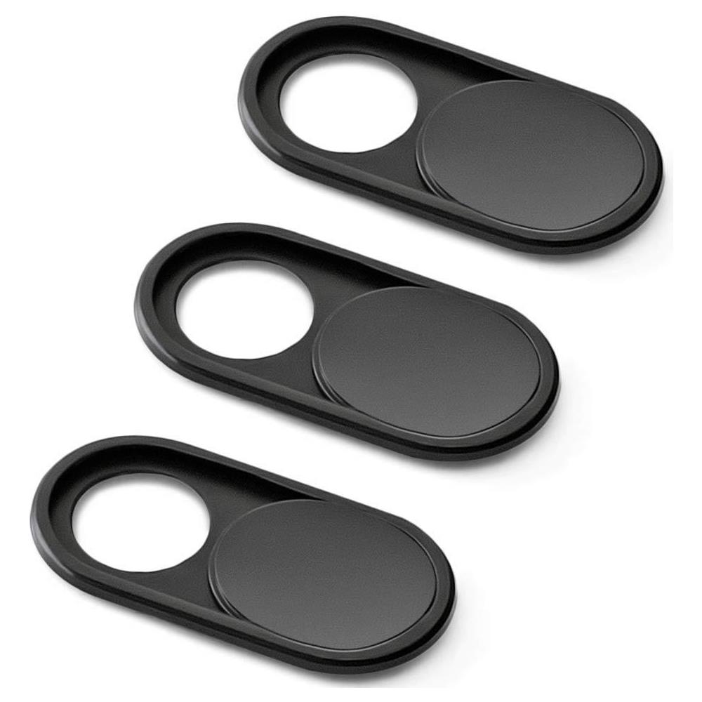 Far Scorrere Webcam Copertura Copertura Ultra-sottile Di Metallo Web Camera Per Macbook Notebook Ipad Pro Imac Pc Computer Pc Di Superficie Iphone Sulla Privacy Tratta 3 Pack - Foto 1