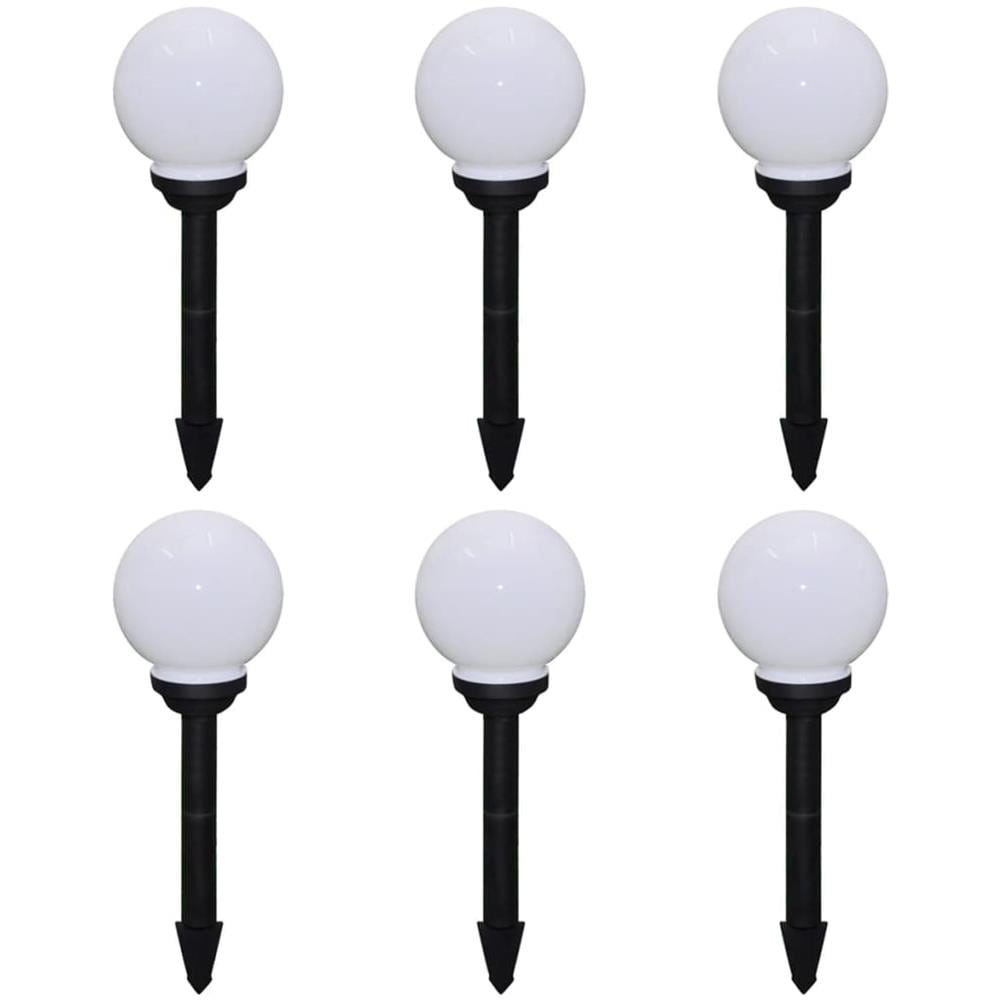 Lampade da Sentiero 6 pz LED 20 cm con Picchetto - Foto 1