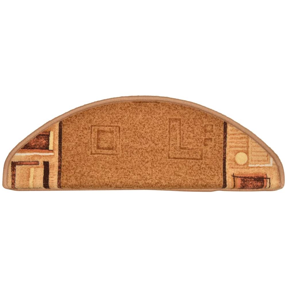 Tappetini Autoadesivi per Scale 15 pz Beige 65x21x4 cm - Foto 9