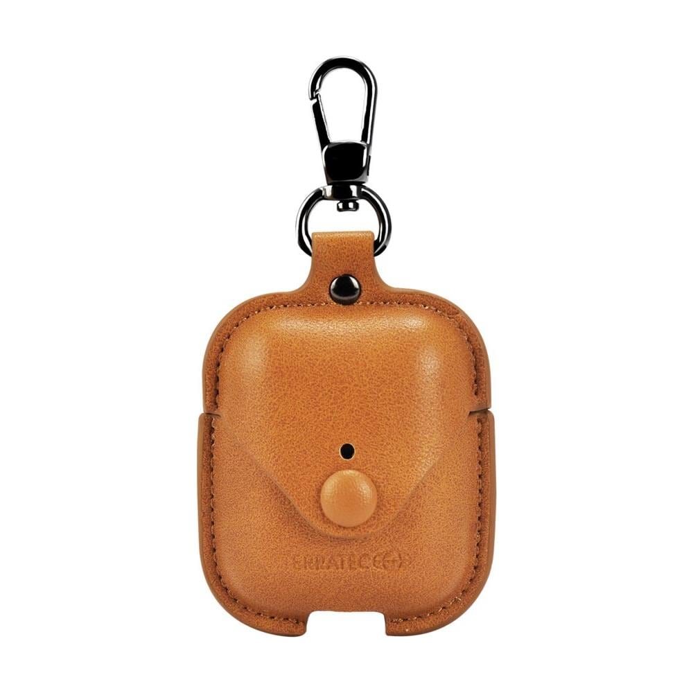 Air Box - Tasche Fr Kopfhhrer - Leder, Polycarbonat - Braun - Fr Apple Airpods (306852) - Foto 1