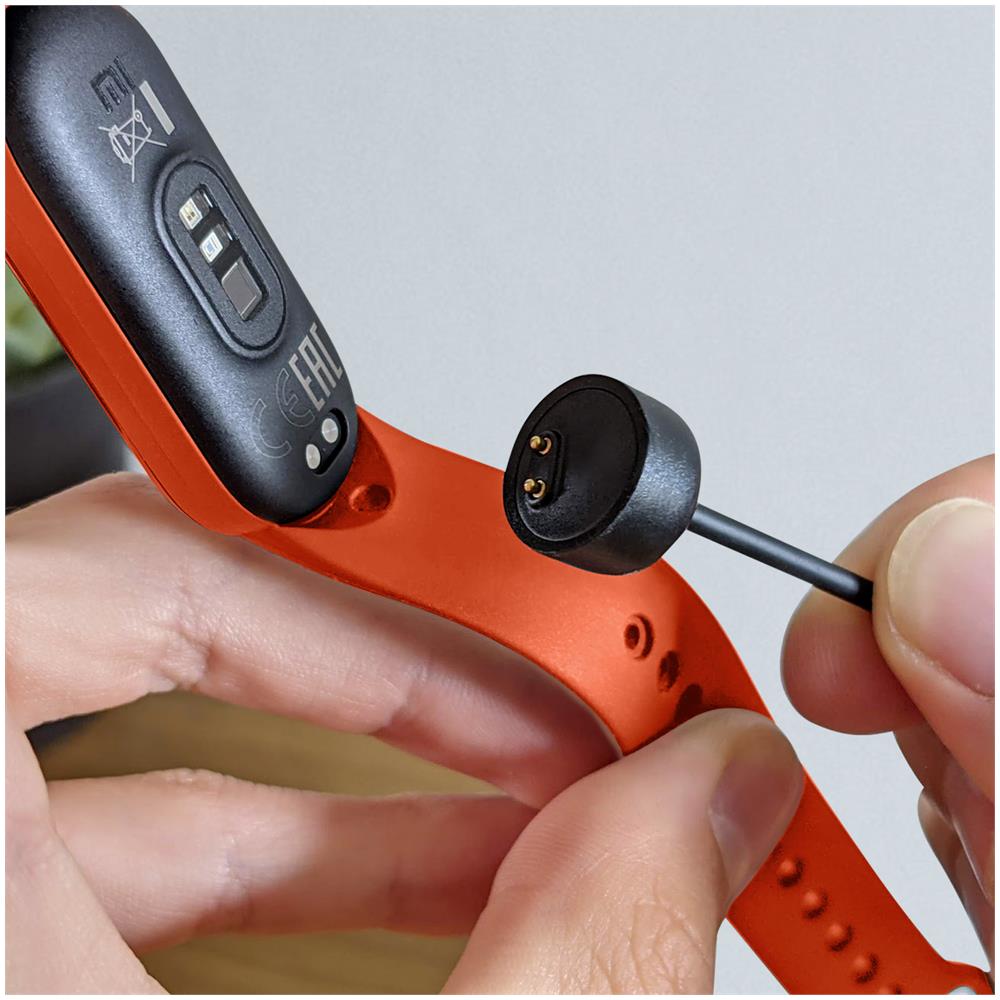Cavo Di Ricarica Magnetico Xiaomi Mi Band 6 E 5 Resistente Lungo 50 Cm Nero - Foto 2