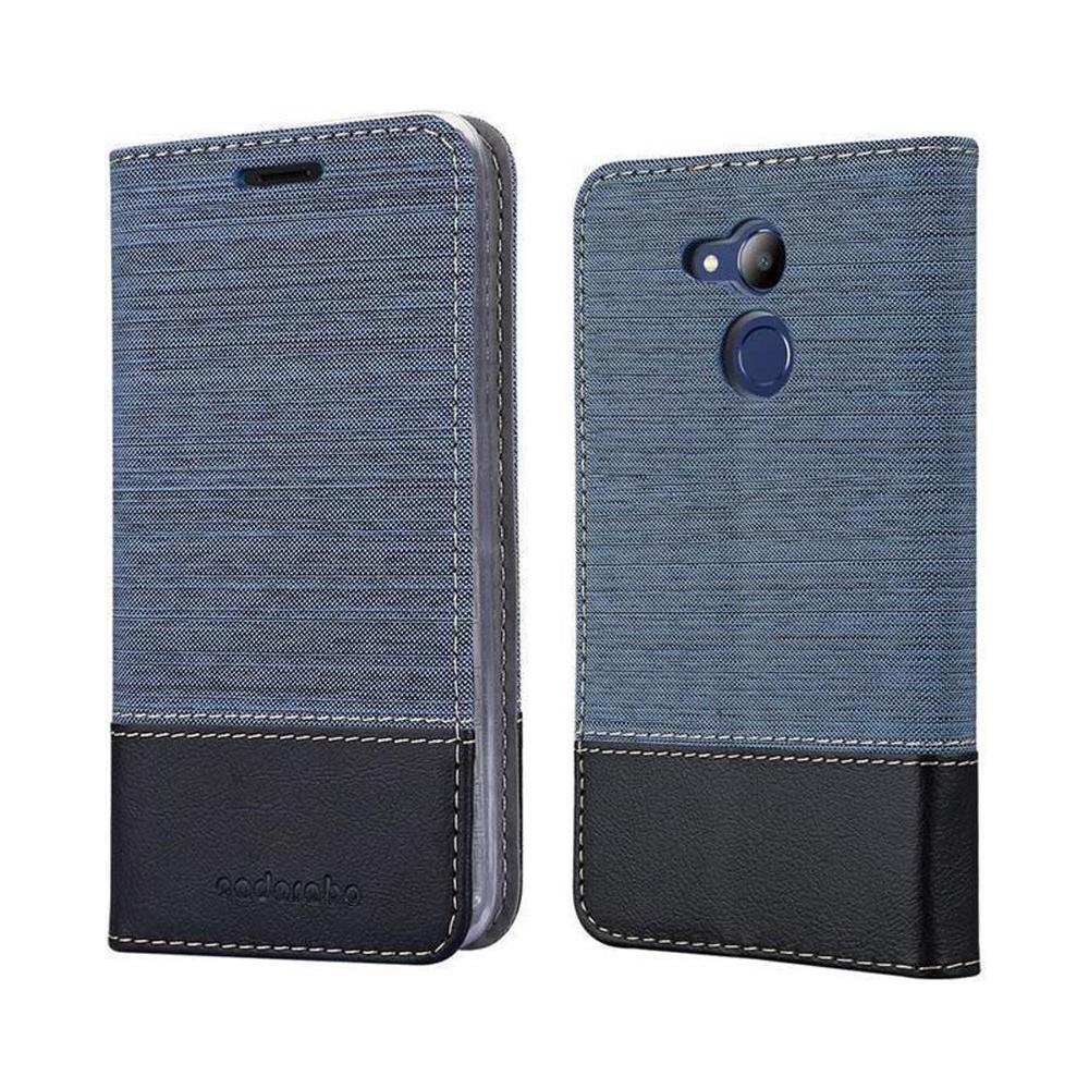 Cadorabo Custodia Compatibile Con Honor V9 Play In Blu Scuro Nero - Coperchio Protettiva Con Chiusura Magnetica, Funzione Stand E Tasca Per Le Carte - Foto 8