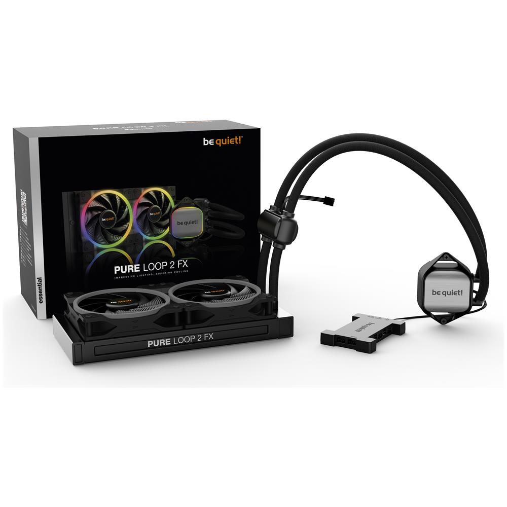 Dissipatore CPU a Liquido Pure Loop 2 FX 240mm per Socket Intel LGA 1150/2011/1151/2011-v3/1155/2066 e Socket AMD AM4/AM5 - Foto 2