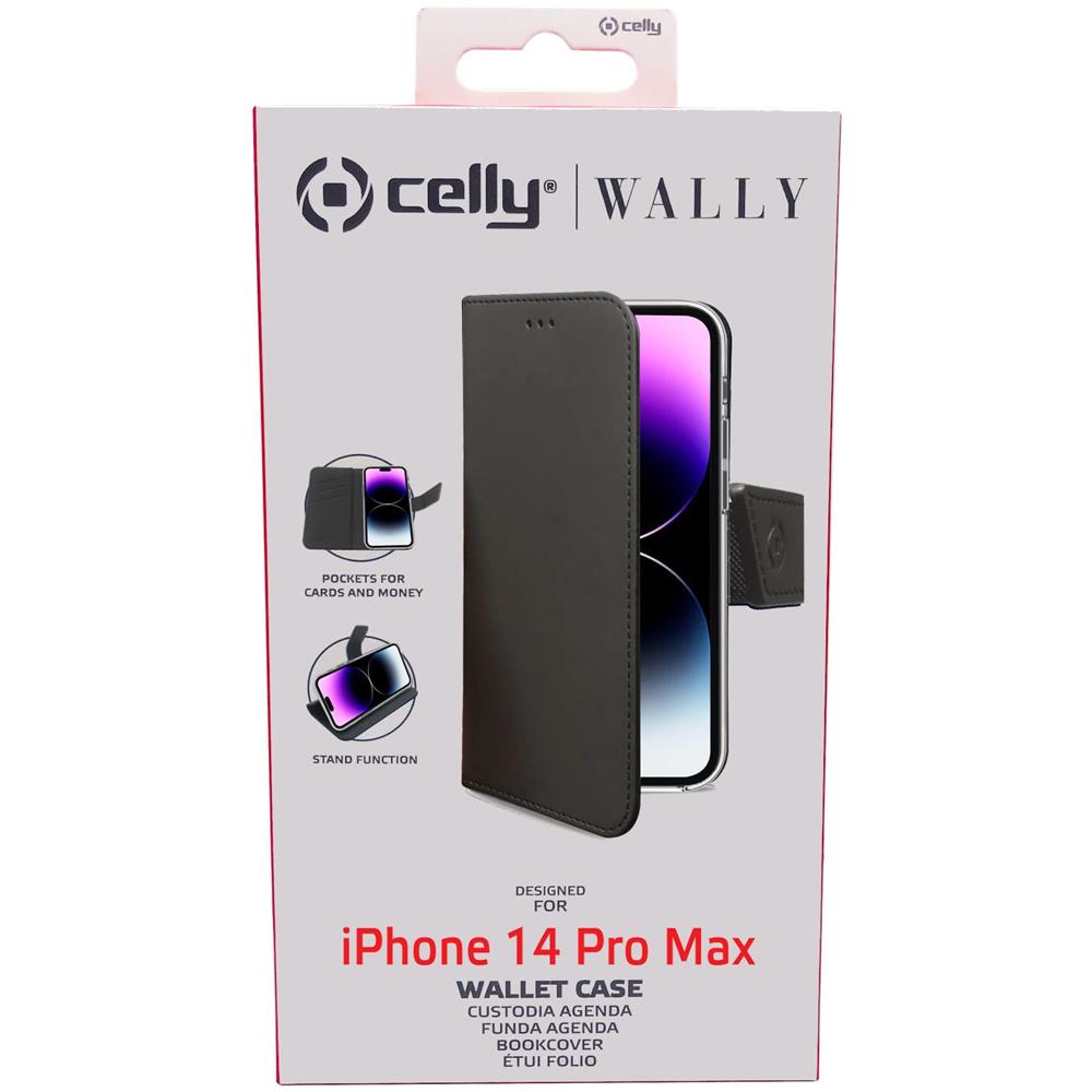 WALLY CASE IPHONE 14 PRO MAX BLACK - Foto 6