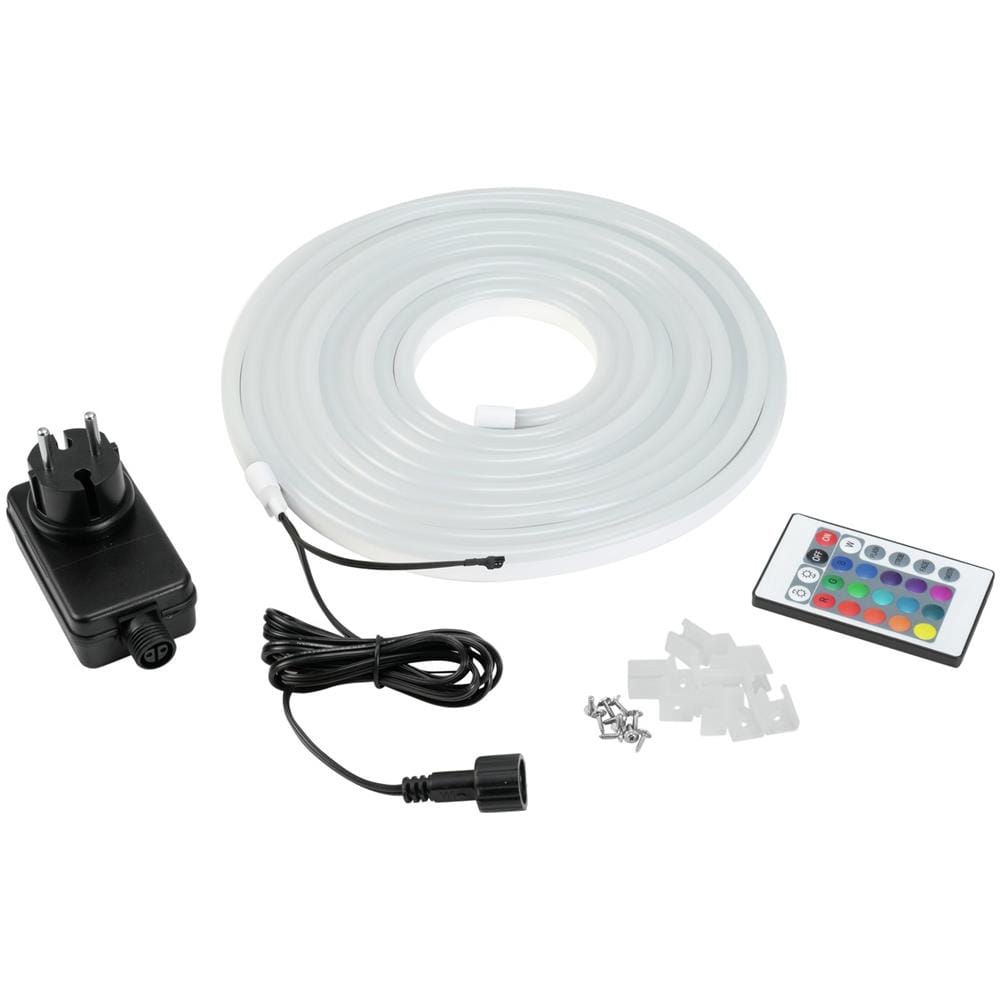 Led Neon Flex 24v Rgb 5m With Ir Set - Foto 1