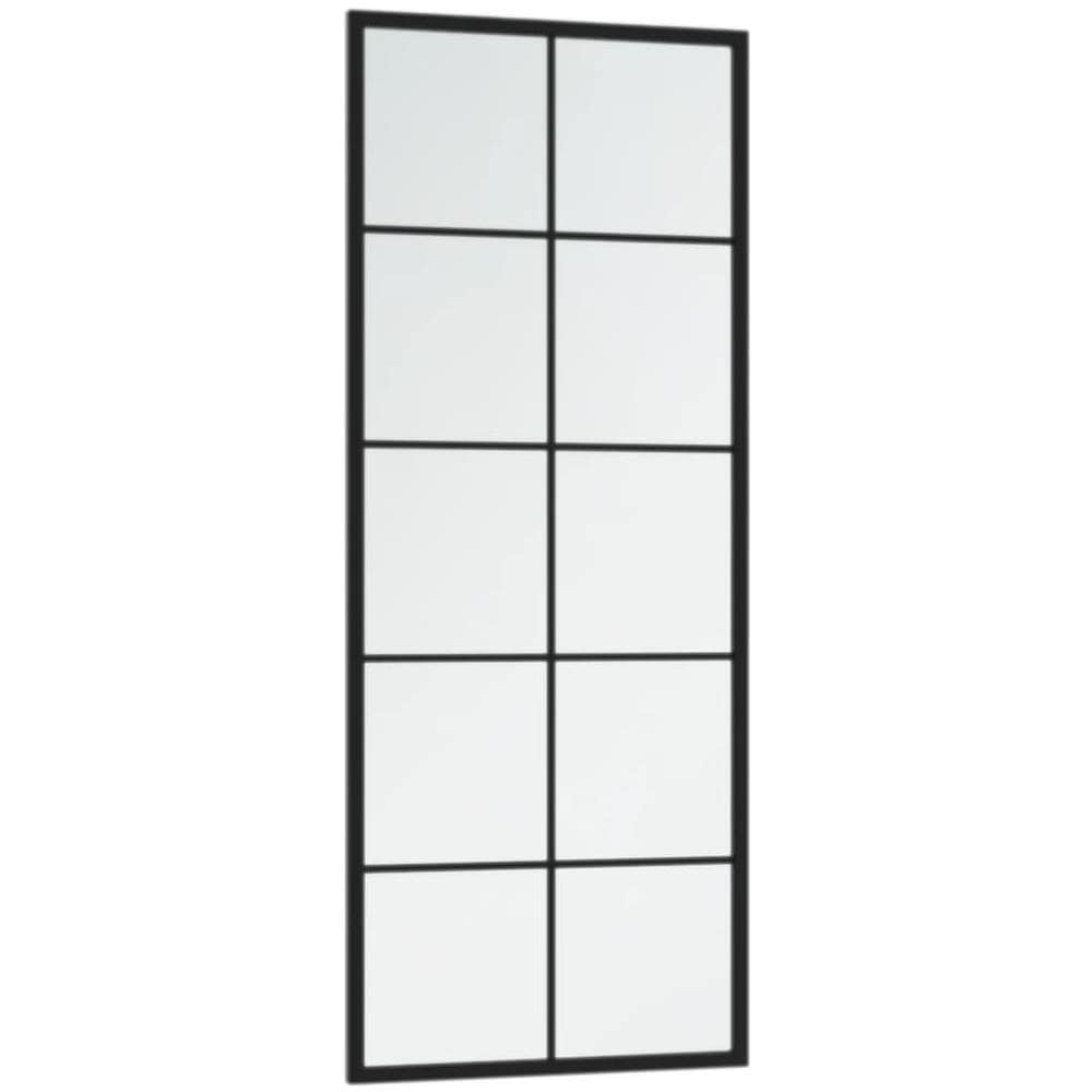 Specchi A Parete 2 Pz Neri 100x40 Cm In Metallo - Foto 3