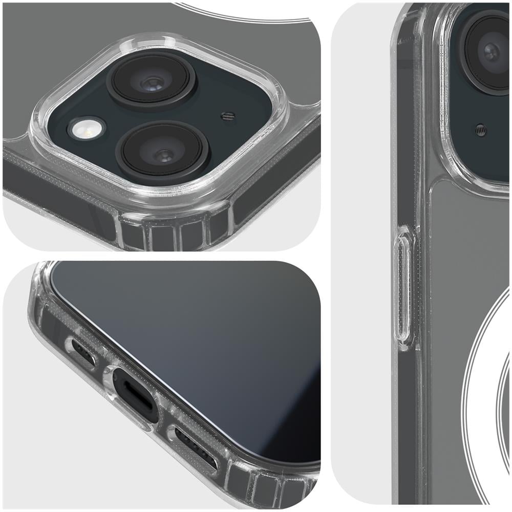 Pack 3-in-1 Per Iphone 15 Plus Cover Magsafe Film Caricatore Usb-c 20w - Foto 2