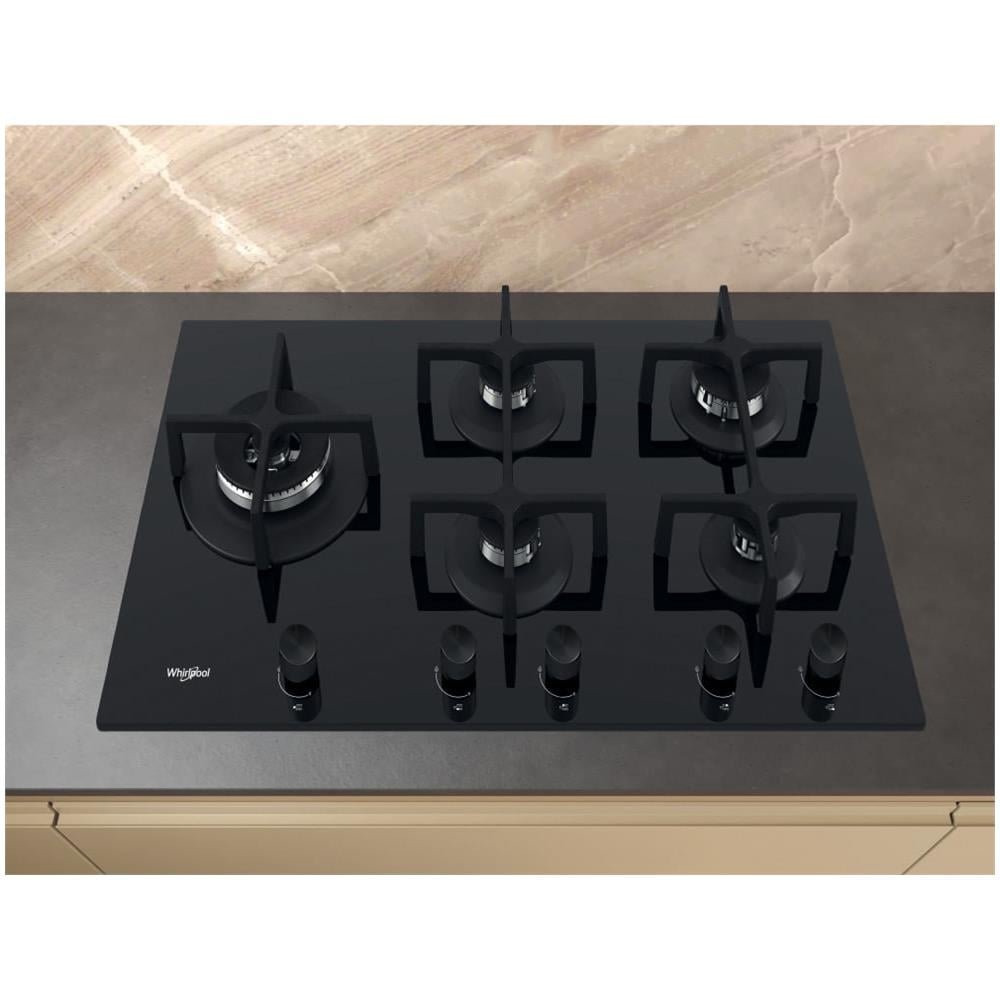 Piano Cottura GOA 9523/NB1 a Gas 5 Fuochi Gas Colore Nero - Foto 2