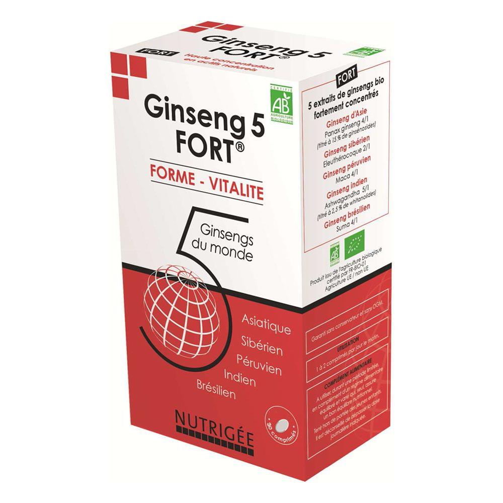 Ginseng 5 Forte 30 Compresse Nutrigue - Foto 1