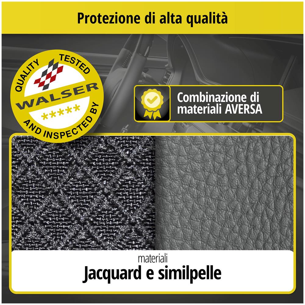 Coprisedili Aversa Per Bmw X1 (e84) 03/2009-06/2015, 1 Coprisedili Posteriore Per Sedili Normali - Foto 6