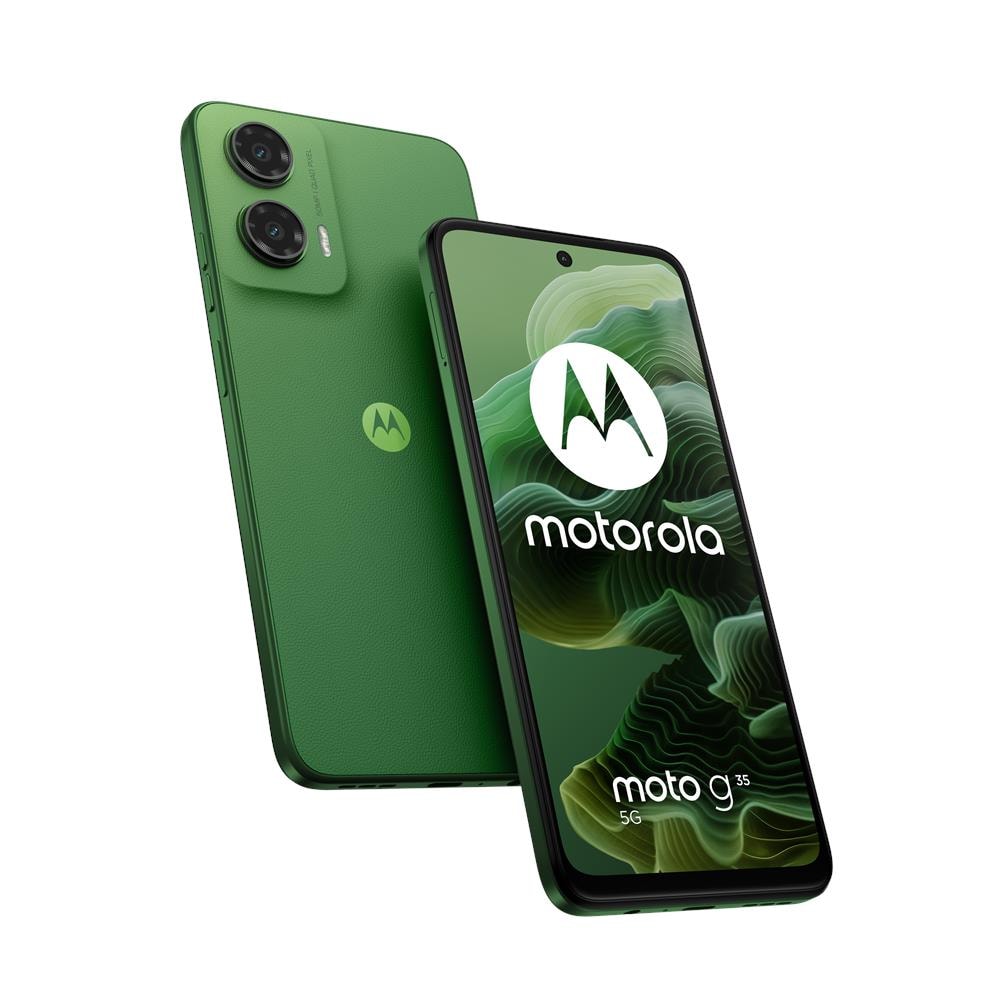 Moto G35 5G 128GB 4GB Ram Display 6.72" Main Camera 50MP Doppia Sim Android 14 Usb Tipo-c 5000 mAh Leaf Green - Foto 1