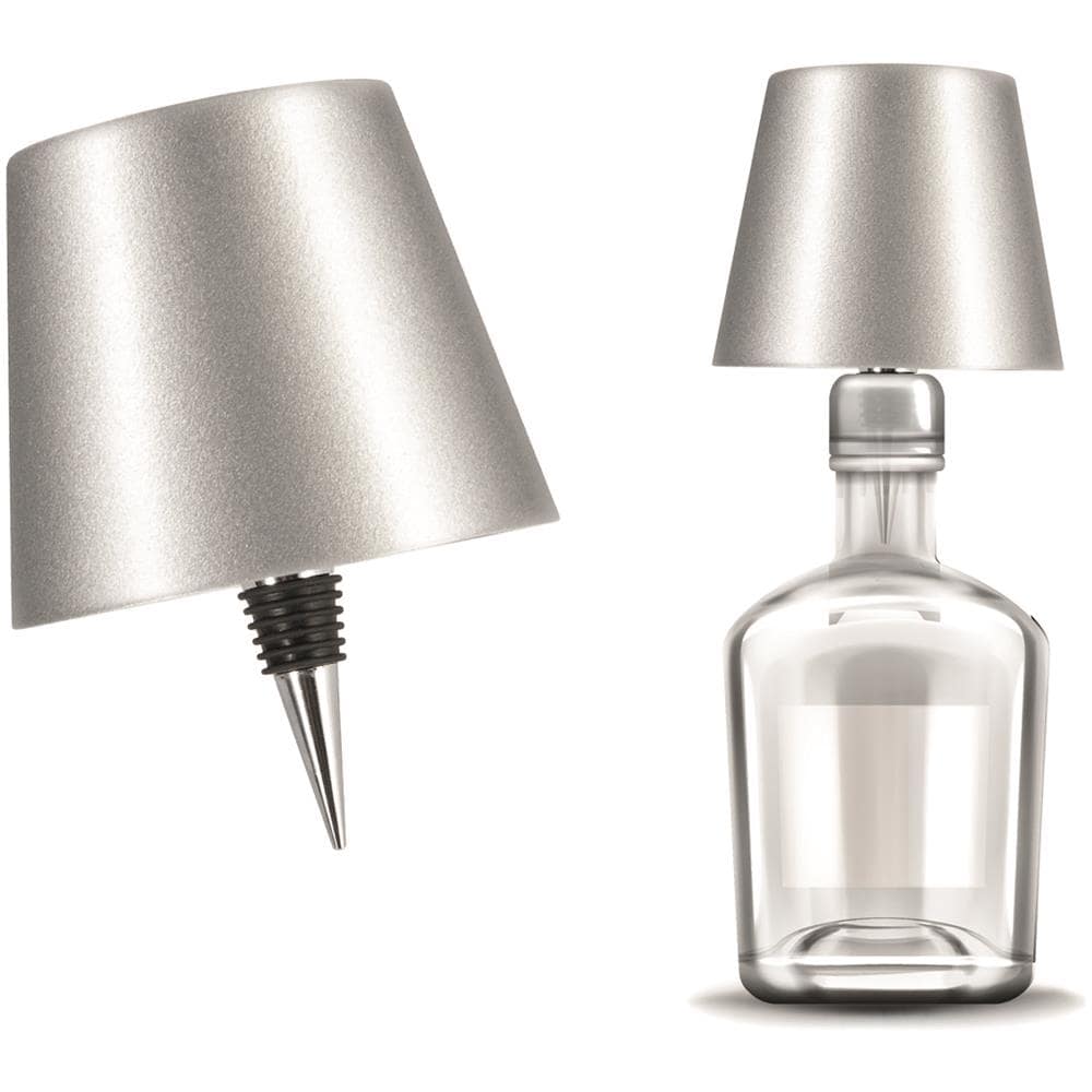 YD-006-JP S Paralume Smart Potenza 4W con Luce Calda e Fredda Batteria Ricaricabile Integrata Colore Argento - Foto 2