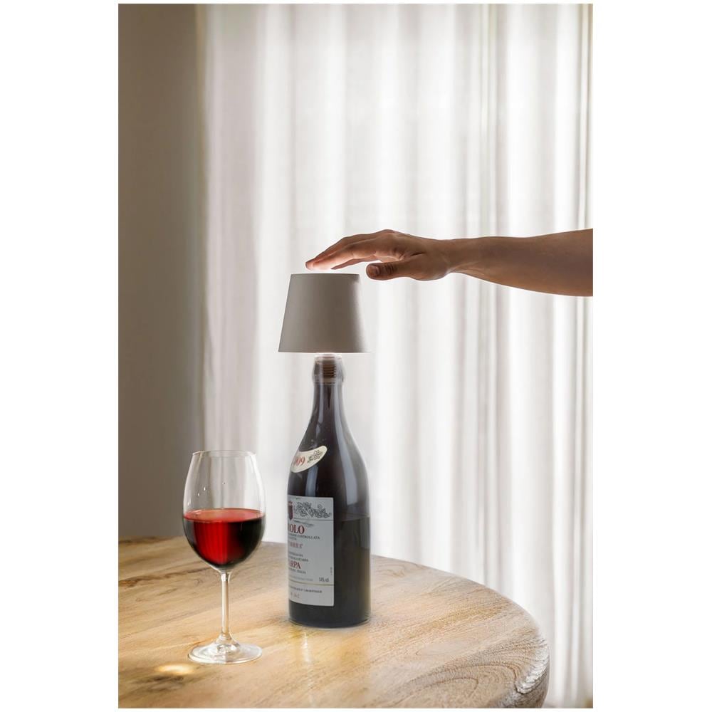 YD-006-JP S Paralume Smart Potenza 4W con Luce Calda e Fredda Batteria Ricaricabile Integrata Colore Argento - Foto 4