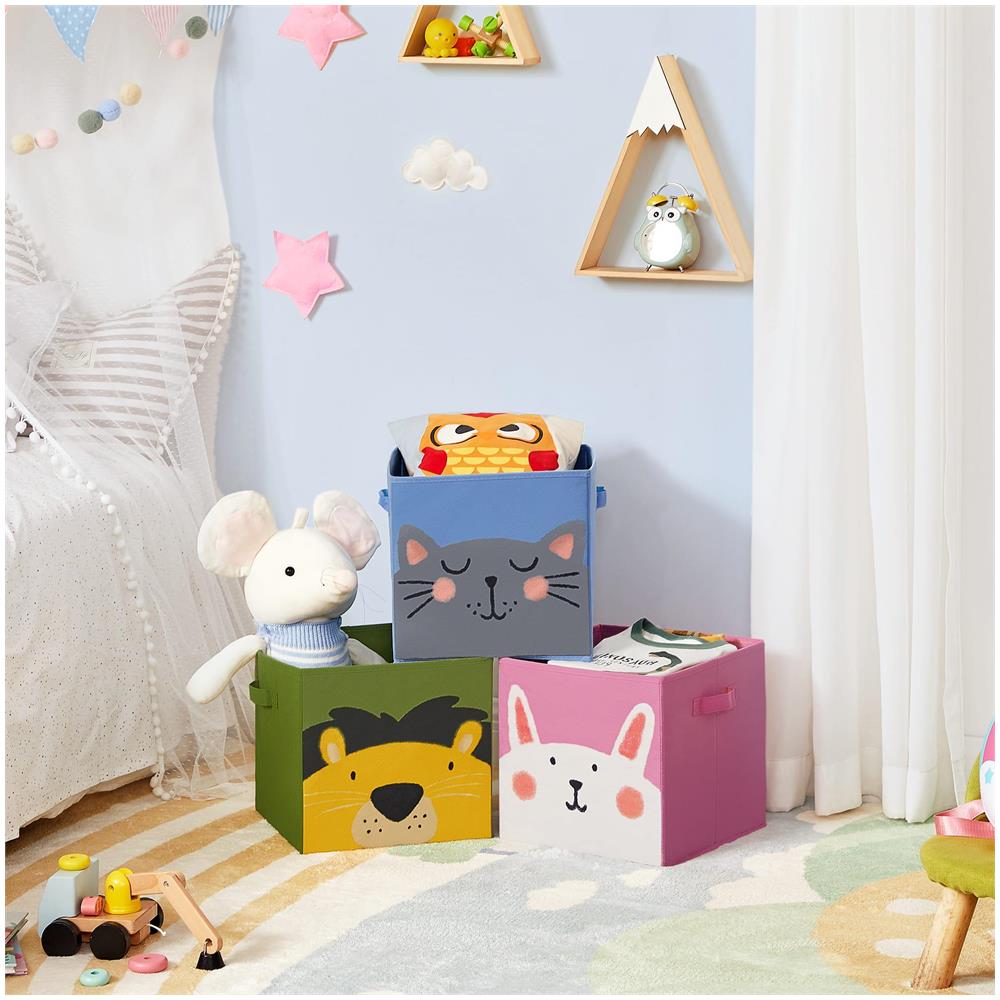 ORGANIZZATORE PER BAMBINI salvaspazio in tessuto non tessuto x3 - Foto 2