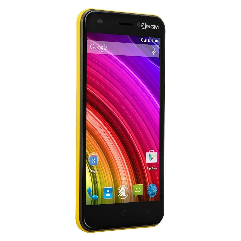 You Color M502 8 GB 4G /LTE Dual Sim Display 5" HD Slot Micro SD Fotocamera 8 Mpx Android Italia Giallo - Foto 2