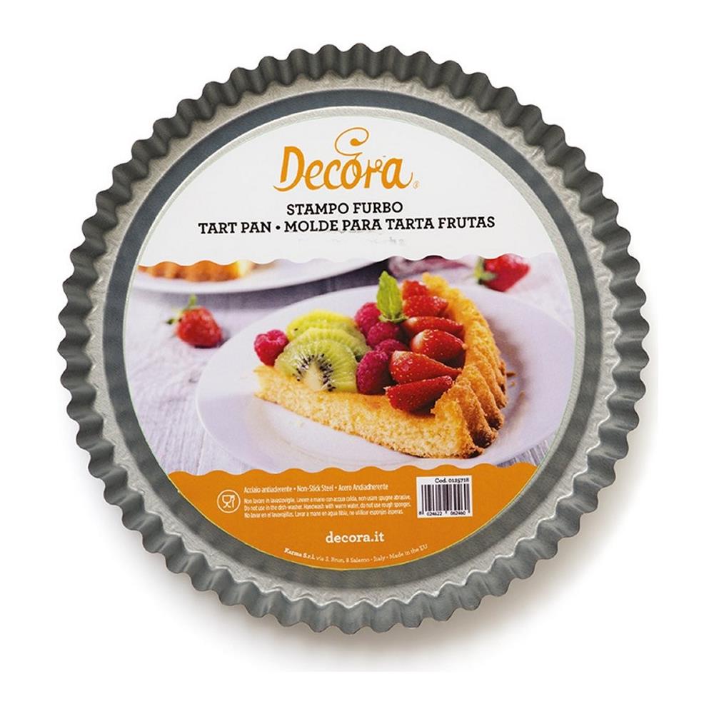 Stampo Furbo In Acciaio Antiaderente Ø 28 Cm - Foto 1