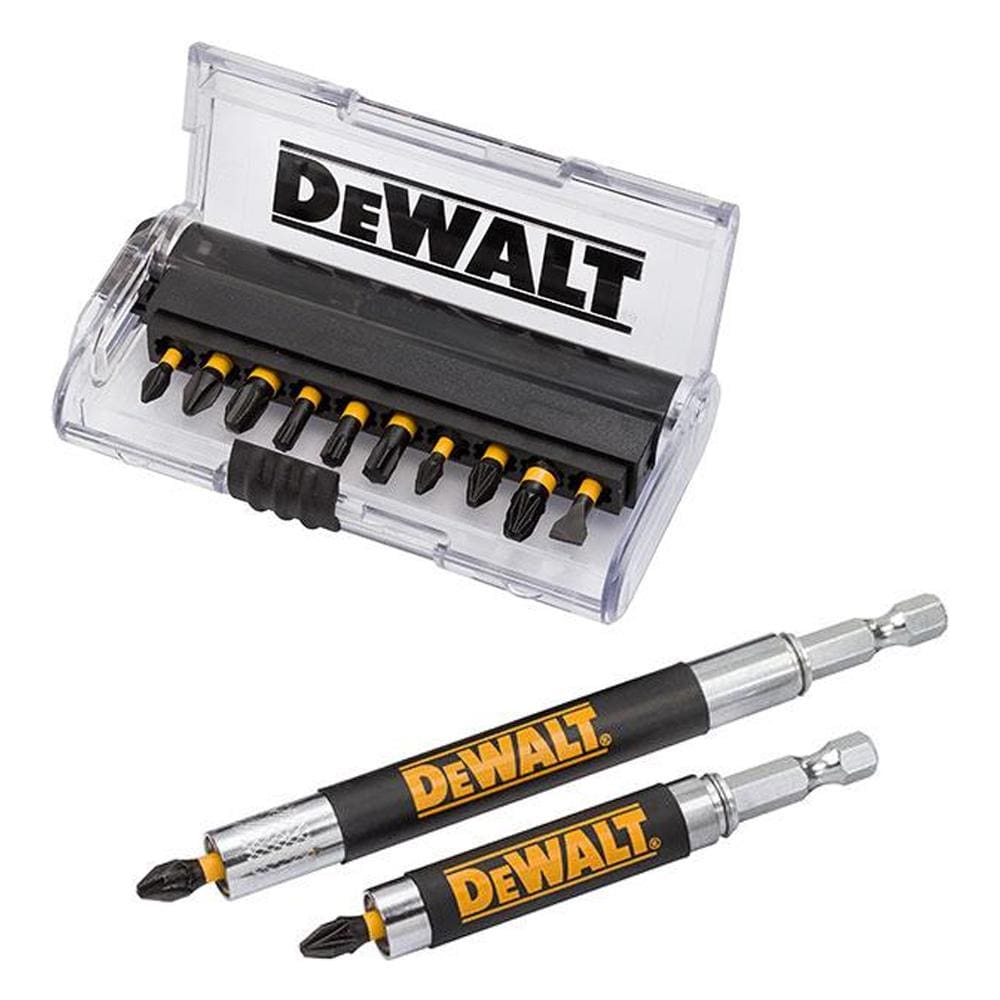 Set 12 Pezzi Inserti Impact Torsion E 2 Adattatori Magnetici Dt70512t - Foto 1