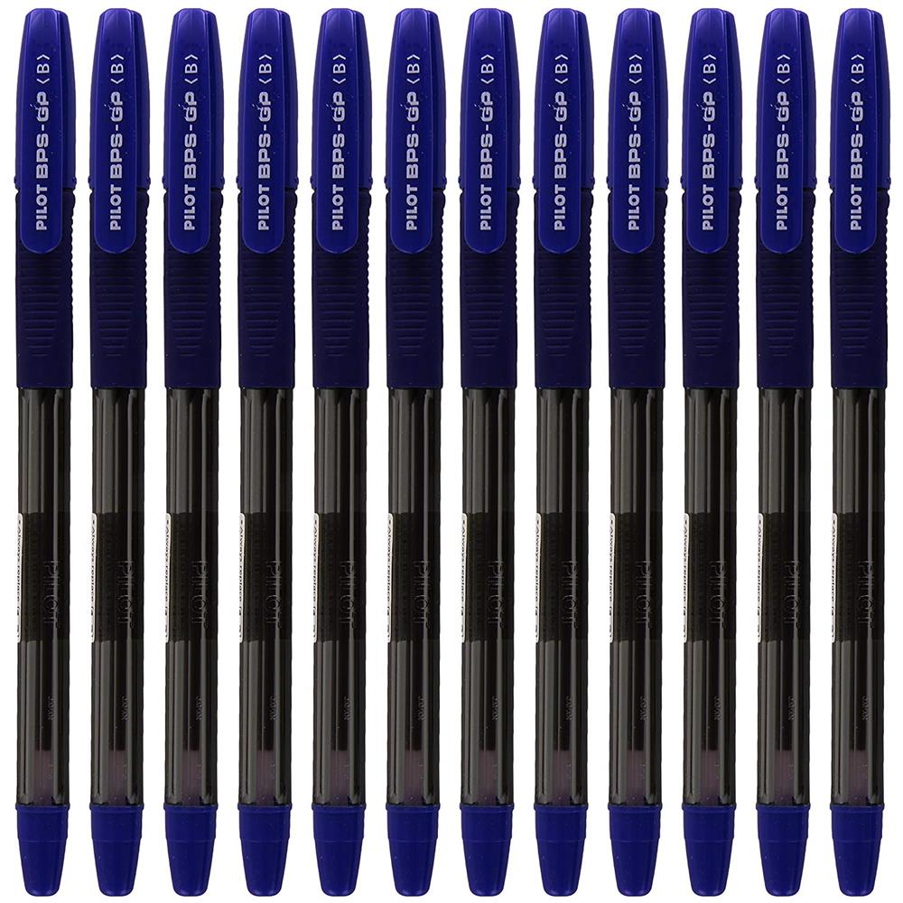 Bps-gp - Penna A Sfera - Blu - Punta Broad - Conf. 12 Pz - Foto 1