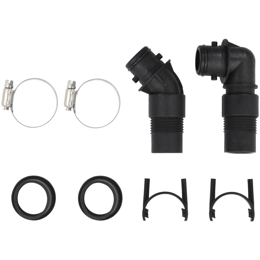 Riscaldatore Solare Per Piscina 75x75x36 Cm Hdpe In Alluminio - Foto 12