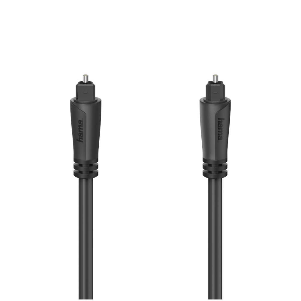 Cavo fibra ottica TOSLINK ODT, 3 metri, nero - Foto 1