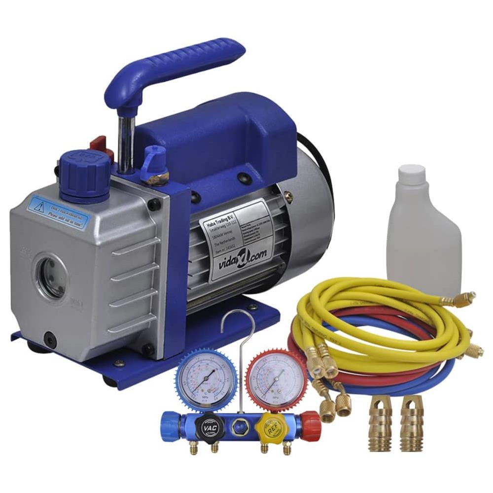 Pompa di Aspirazione a Singolo Stadio con Manometro a 4 Vie - Foto 1