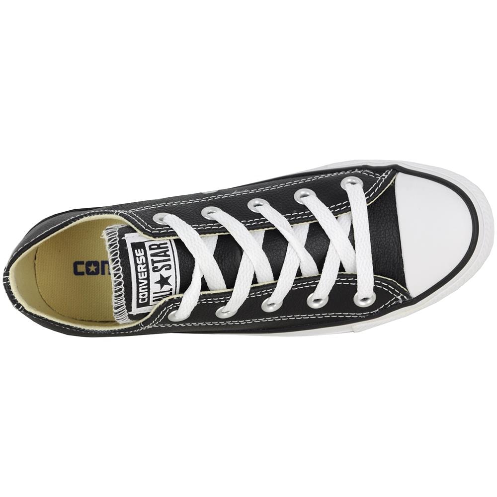 Chuck Taylor Ox Leather 132174c, Unisex, Nero, 36.5 - Foto 2