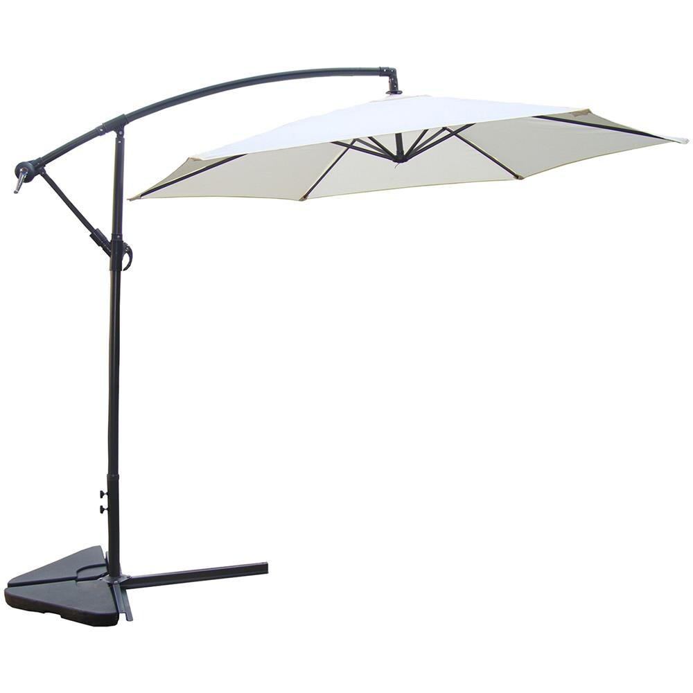 Porticcio Ombrellone Decentrato Ecru Ø 3m - Foto 1