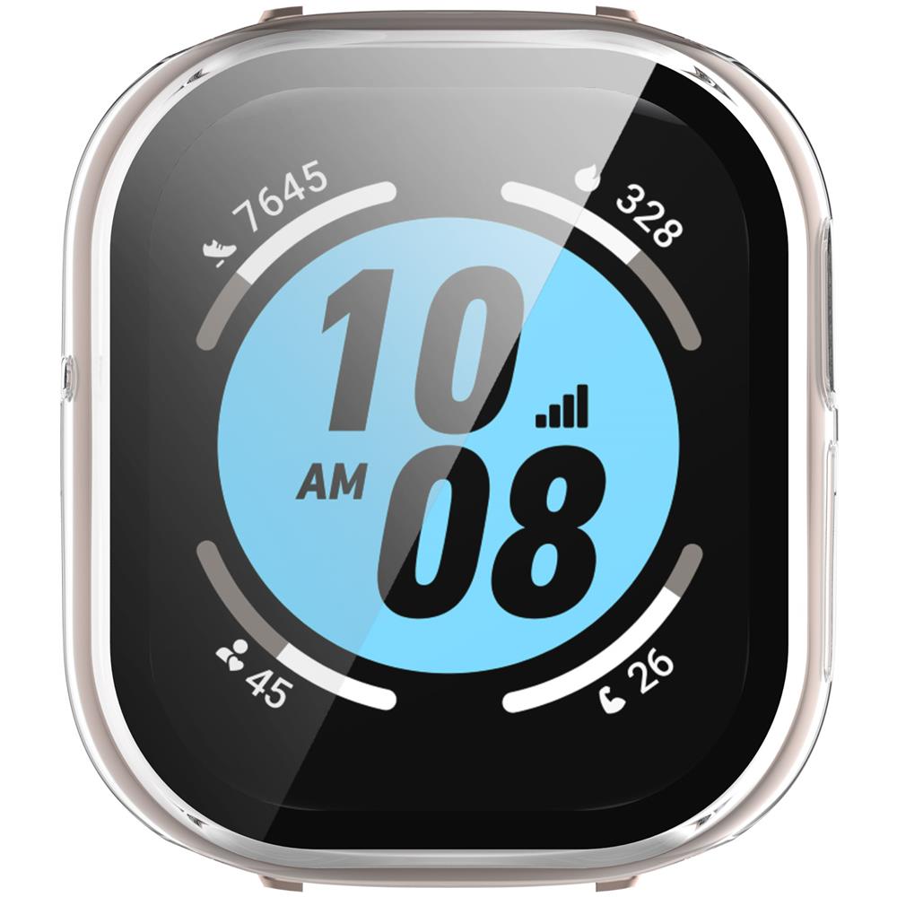 Custodia Integrata Con Guscio E Pellicola Per Honor Watch 4 Transparent - Foto 5