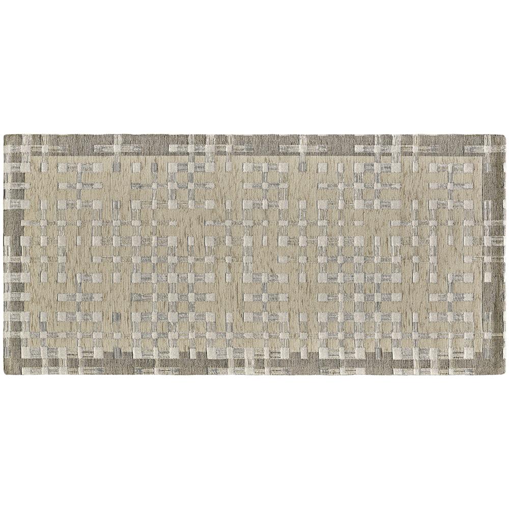 Tappeto Passatoia Cucina Corsia Retro Antiscivolo Disegno Dama By Suardi 55x190 Tortora - Foto 1