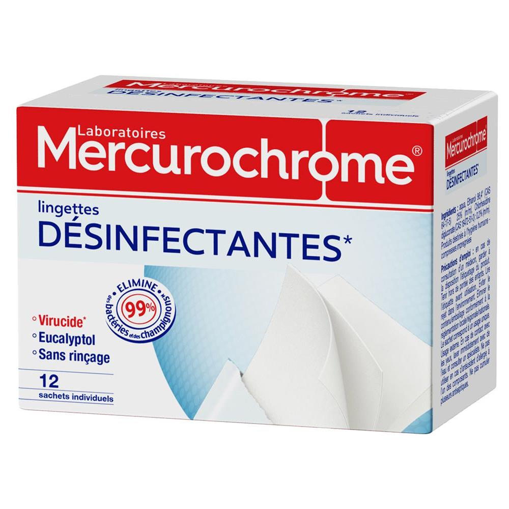 Salviette Disinfettanti Sacchetto Individuale X12 - Foto 1