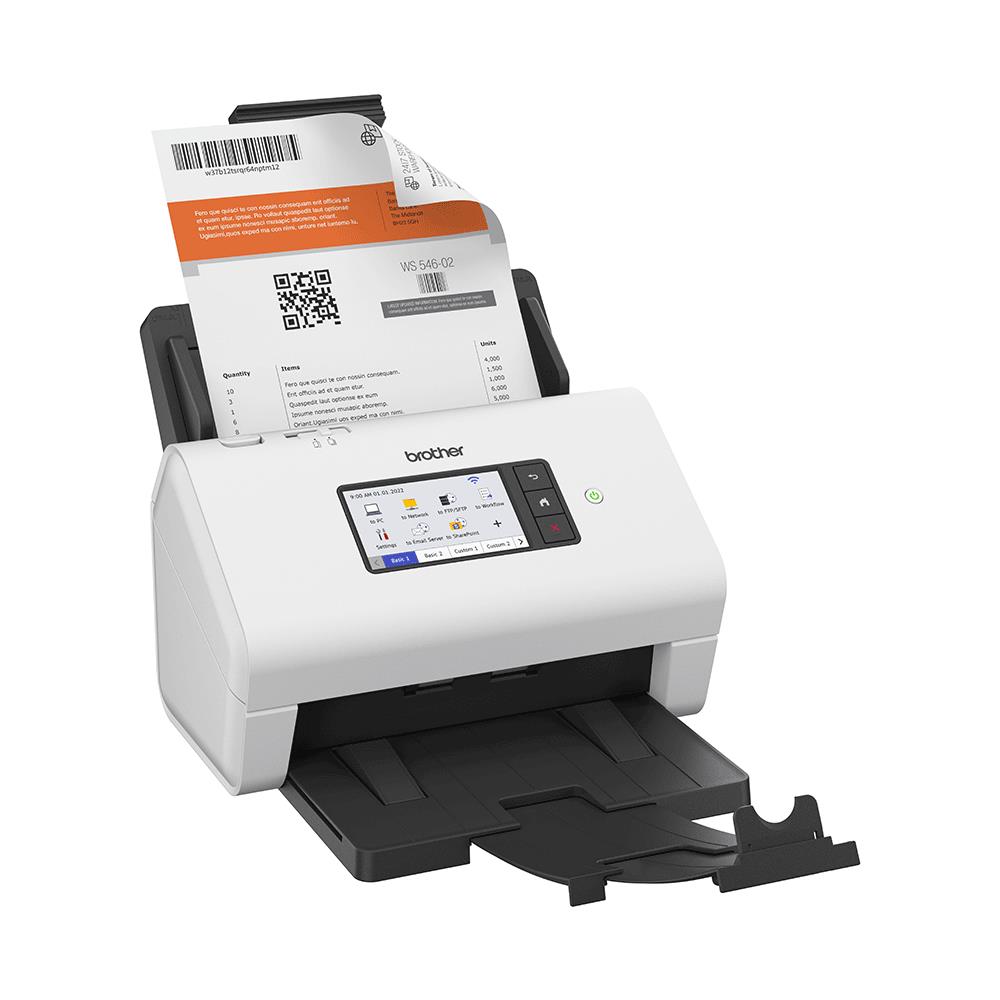 ADS-4900W scanner Scanner con ADF + alimentatore di fogli 600 x 600 DPI A4 Nero, Bianco - Foto 2