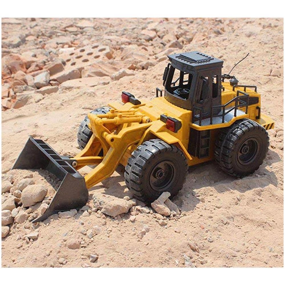 Ruspa Bulldozer Radiocomandato Trattore Caricatore Frontale Giocattolo Bambini - Foto 4