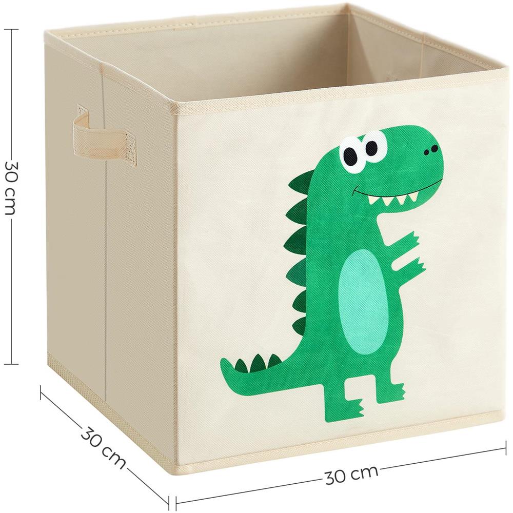 ORGANIZZATORE PER BAMBINI X3 Tessuto Salvaspazio Beige Verde x3 - Foto 7