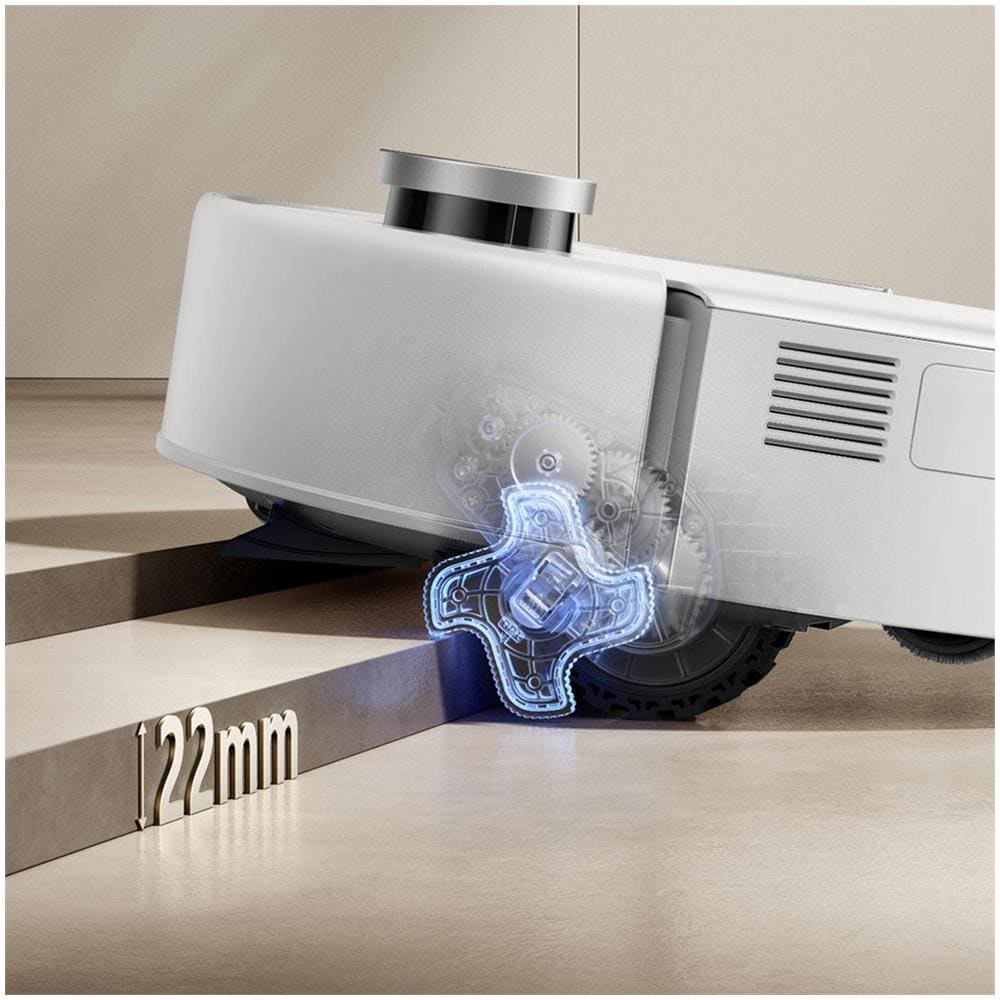 Robot Aspirapolvere Lavapavimenti Z60 Ultra Roller Standalone Bianco - Foto 9