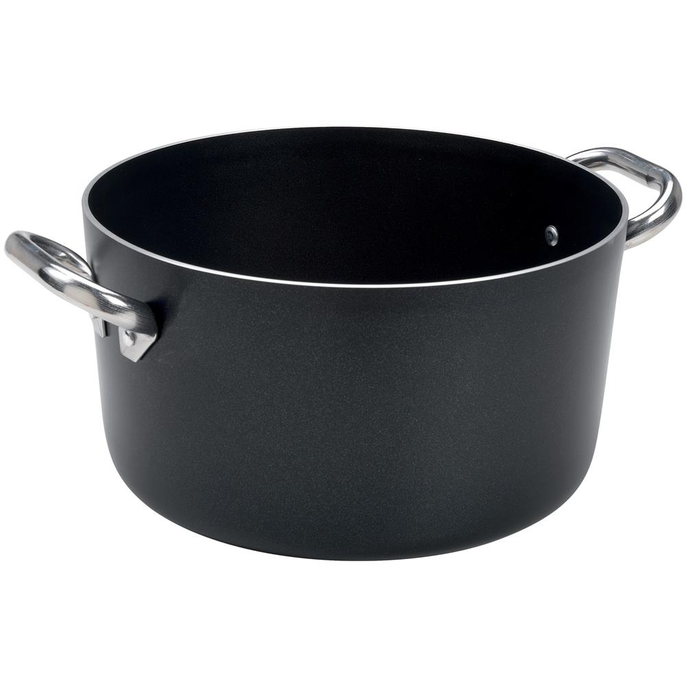 Casseruola 2 Maniglie Diametro 36 cm - Linea Al Black 3 mm - Foto 3