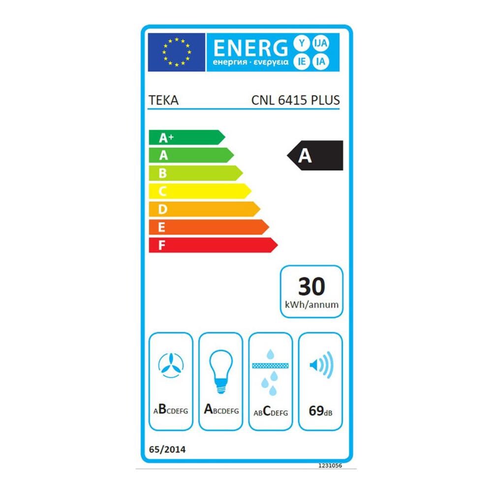 Cappa a Estraibile CNL6415PLUS Aspirante e Filtrante 60 cm Colore Inox - Foto 2