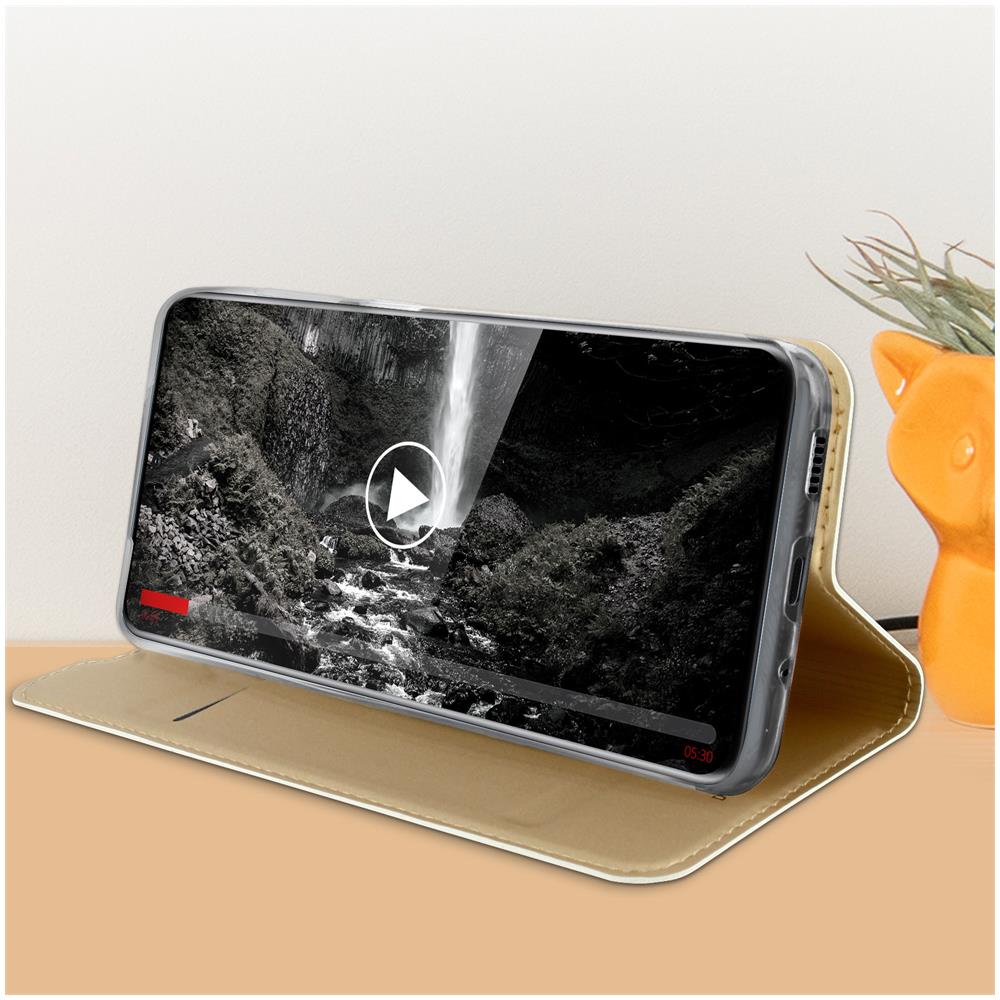 Custodia Samsung Galaxy S20 Plus Custodia Supporto Video Oro - Foto 5