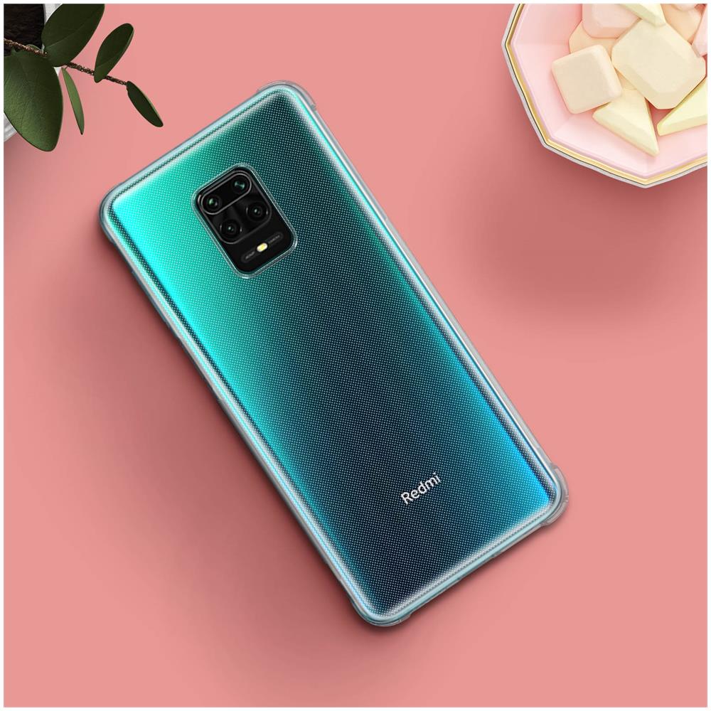Cover Xiaomi Redmi Note 9s / 9 Pro / 9 Pro Max Silicone Bumper Trasparente - Foto 2