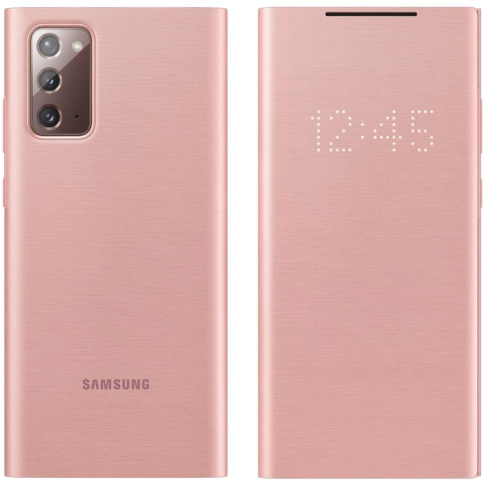Custodia Led View Cover Ef-nn980paegeu Galaxy Note 20 Sm-n980 Bronzo - Foto 2