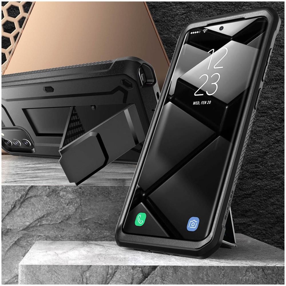 Cover Supcase Unicorn Beetle Pro Samsung Galaxy Note 20 Ultra Clip Cintura Nera - Foto 2