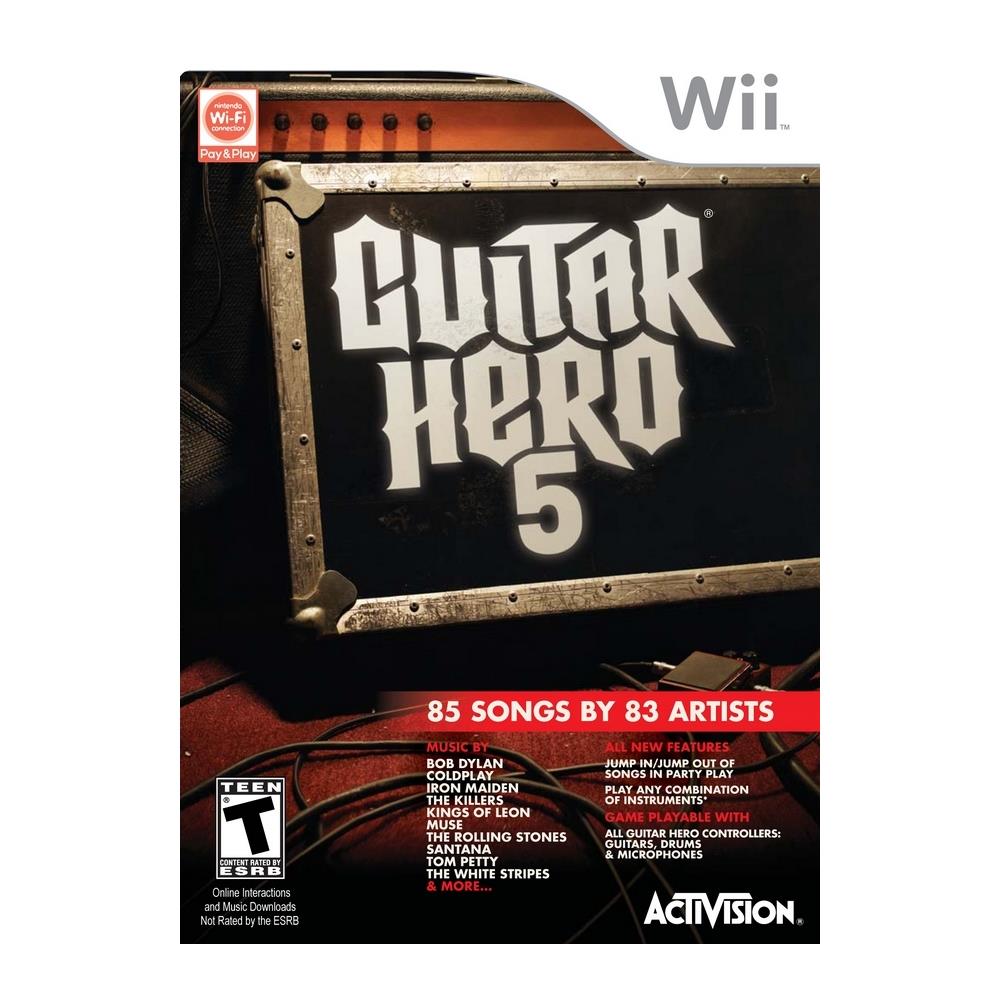 Activision Guitar Hero 5 (Wii) , Nintendo Wii, MUSICA, T (Teen)  - Foto 1